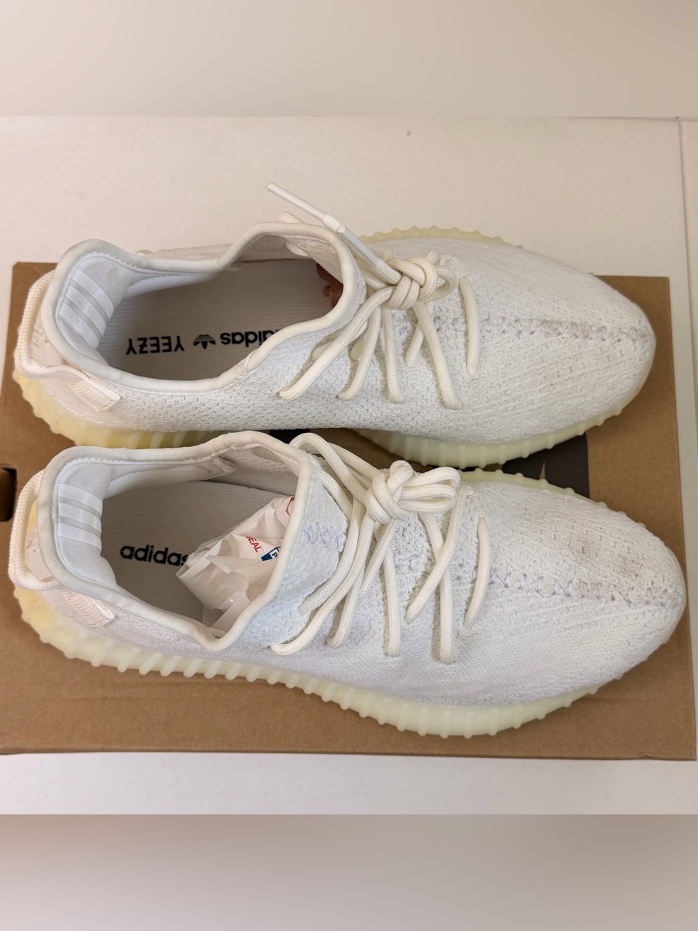 Adidas Yeezy Boost 350 V2 Triple White Cream CP9366 Size 9.5 Men’s